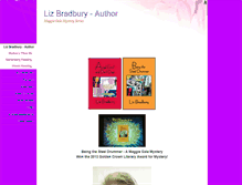Tablet Screenshot of lizbradbury.boudicapublishing.com